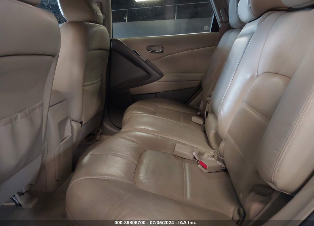 2011 NISSAN MURANO VIN: JN8AZ1MWXBW187833