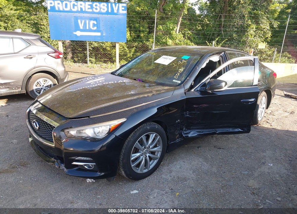 2015 INFINITI Q50 PREMIUM VIN: JN1BV7AR2FM408620
