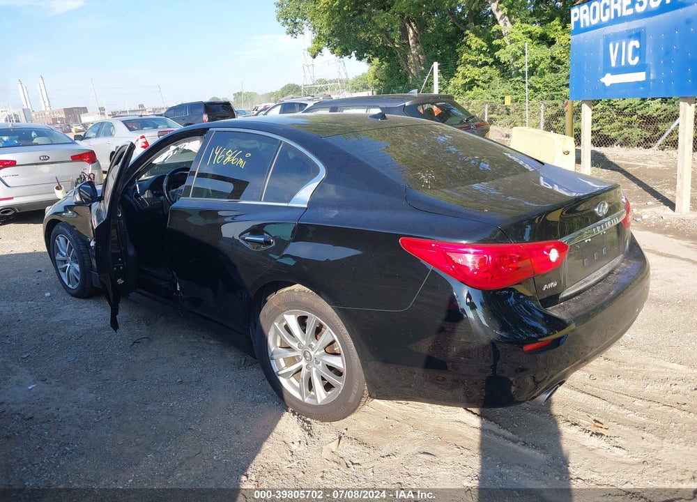2015 INFINITI Q50 PREMIUM VIN: JN1BV7AR2FM408620