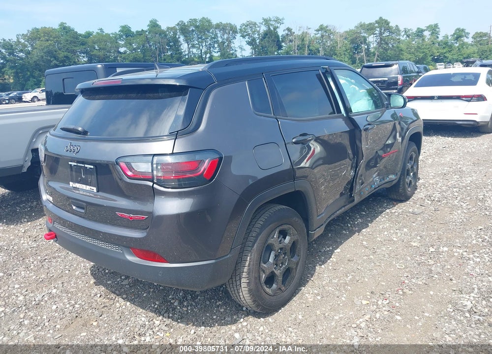 2023 JEEP COMPASS TRAILHAWK 4X4 VIN: 3C4NJDDN4PT549326