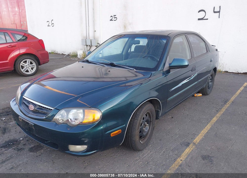 2004 KIA SPECTRA VIN: KNAFB161045137438