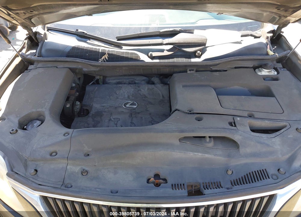 2012 LEXUS RX 350 VIN: 2T2BK1BA1CC126937