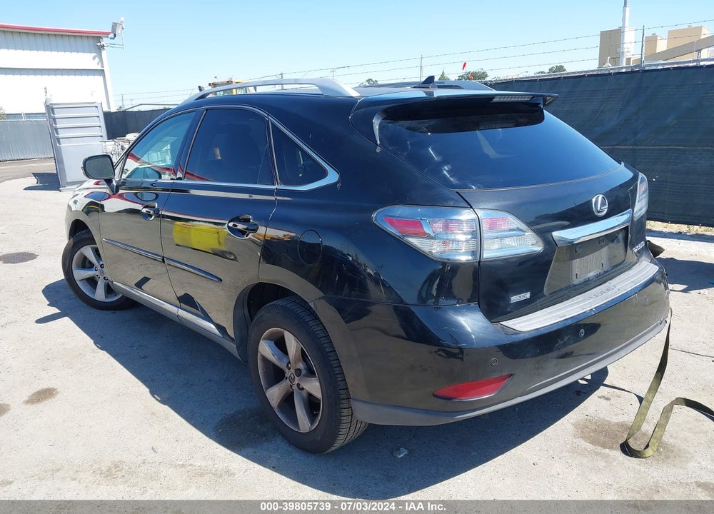 2012 LEXUS RX 350 VIN: 2T2BK1BA1CC126937