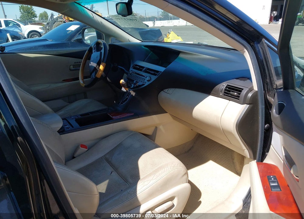 2012 LEXUS RX 350 VIN: 2T2BK1BA1CC126937
