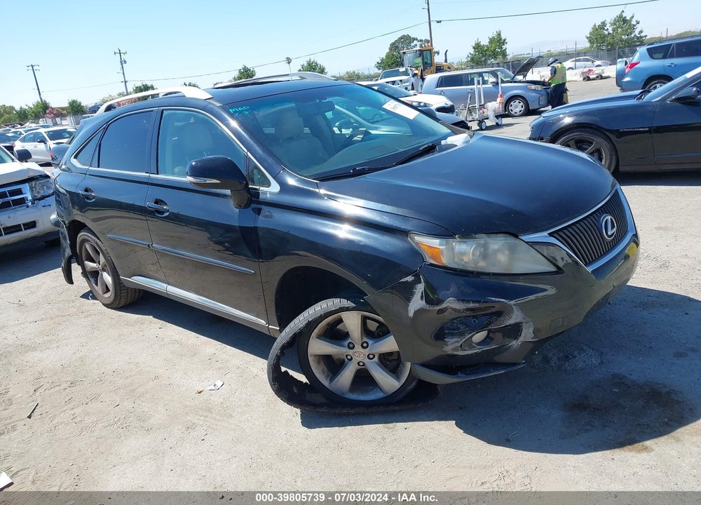 2012 LEXUS RX 350 VIN: 2T2BK1BA1CC126937