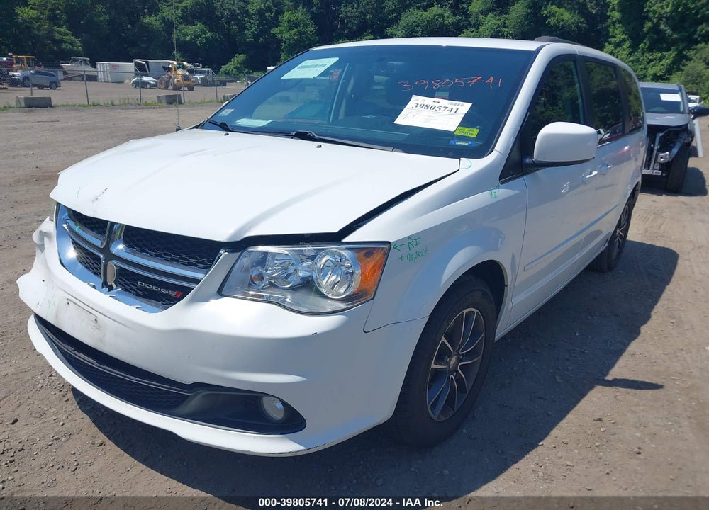 2017 DODGE GRAND CARAVAN SXT VIN: 2C4RDGCG5HR696269