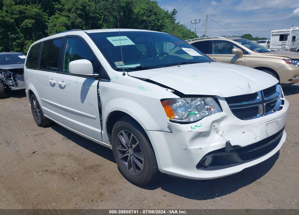 2017 DODGE GRAND CARAVAN SXT VIN: 2C4RDGCG5HR696269