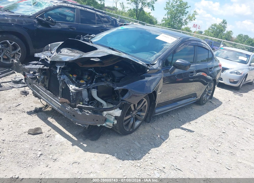 2016 SUBARU WRX PREMIUM VIN: JF1VA1E61G9834585