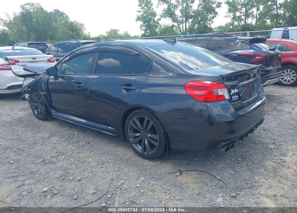 2016 SUBARU WRX PREMIUM VIN: JF1VA1E61G9834585