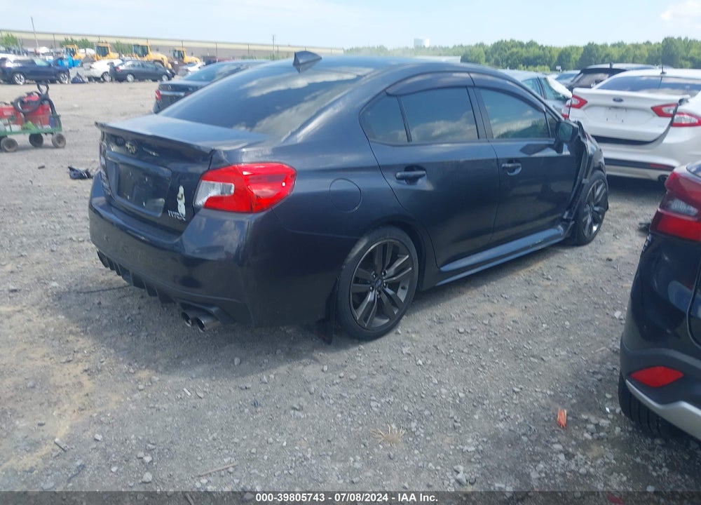 2016 SUBARU WRX PREMIUM VIN: JF1VA1E61G9834585
