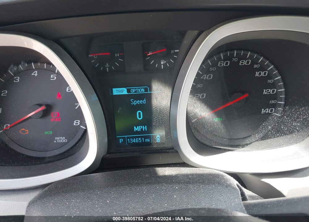2013 CHEVROLET EQUINOX 1LT VIN: 2GNALDEK8D6158006