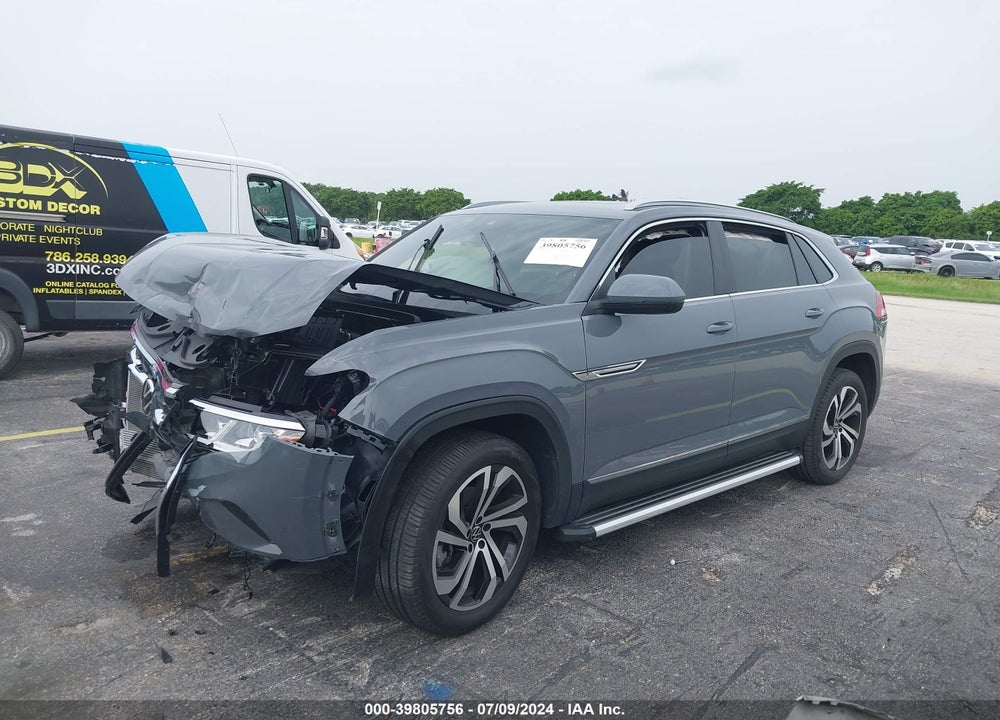 2022 VOLKSWAGEN ATLAS CROSS SPORT 2.0T SEL VIN: 1V2BC2CA9NC220046