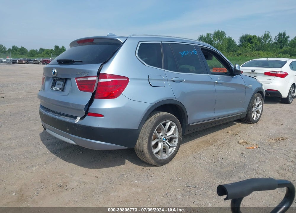 2014 BMW X3 XDRIVE35I VIN: 5UXWX7C51E0E78037