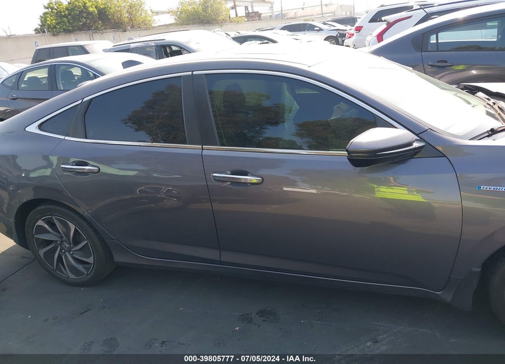 2022 HONDA INSIGHT TOURING VIN: 19XZE4F92NE006810