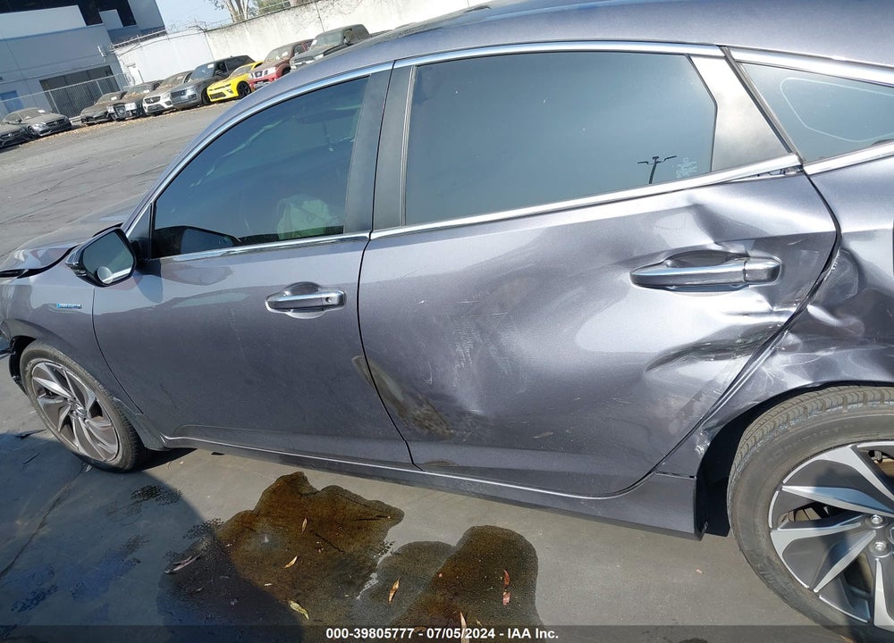 2022 HONDA INSIGHT TOURING VIN: 19XZE4F92NE006810