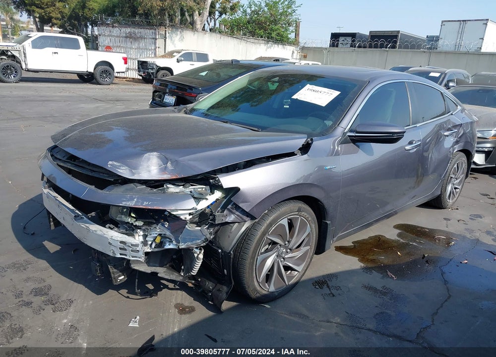 2022 HONDA INSIGHT TOURING VIN: 19XZE4F92NE006810