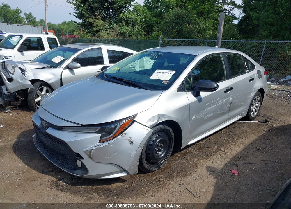 2020 TOYOTA COROLLA LE VIN: JTDEPRAE1LJ022989