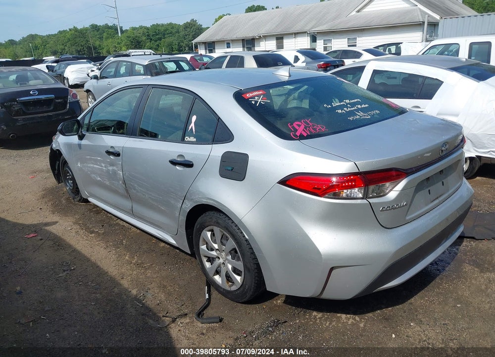 2020 TOYOTA COROLLA LE VIN: JTDEPRAE1LJ022989