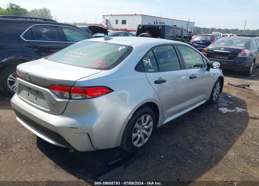 2020 TOYOTA COROLLA LE VIN: JTDEPRAE1LJ022989