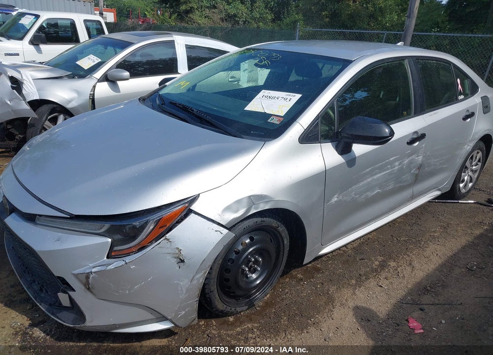 2020 TOYOTA COROLLA LE VIN: JTDEPRAE1LJ022989