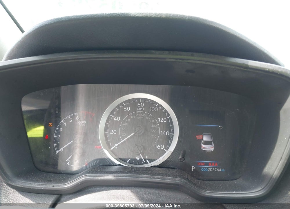 2020 TOYOTA COROLLA LE VIN: JTDEPRAE1LJ022989