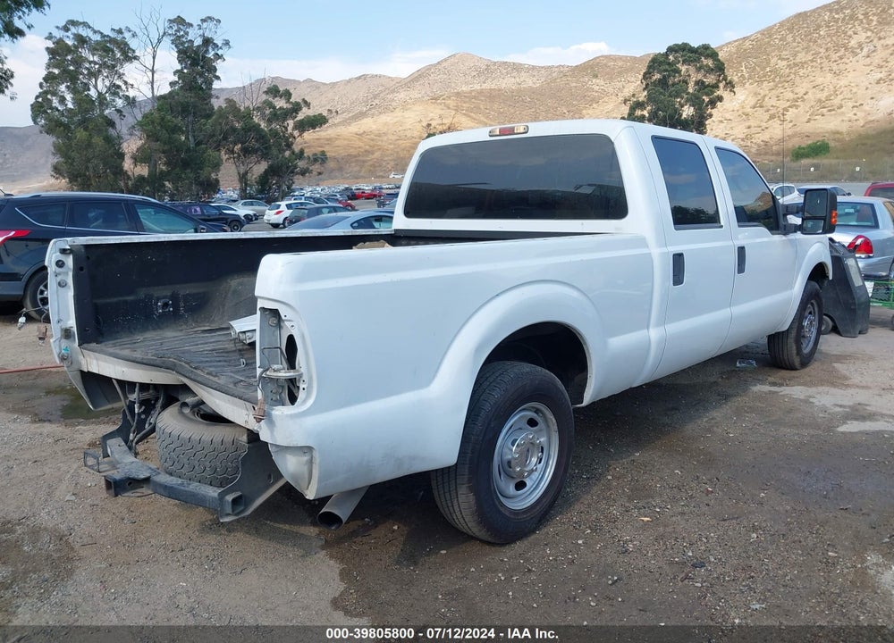 2016 FORD F-250 XL VIN: 1FT7W2A63GEC13372