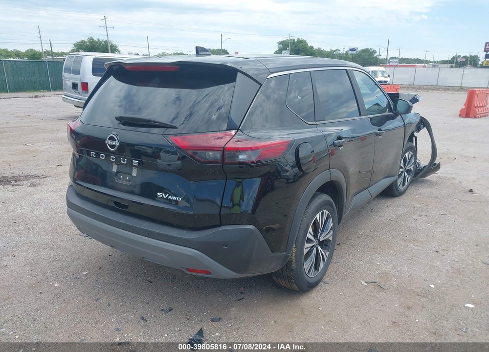 2023 NISSAN ROGUE SV INTELLIGENT AWD VIN: 5N1BT3BB7PC890551