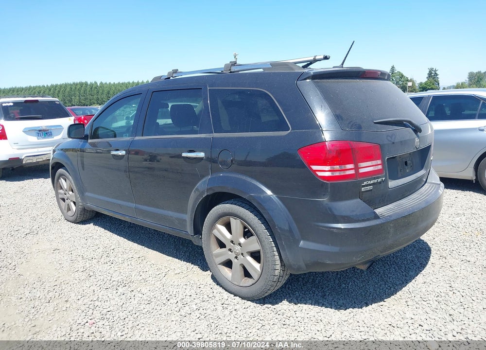 2009 DODGE JOURNEY R/T VIN: 3D4GH67V99T222499