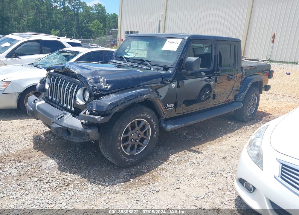 2021 JEEP GLADIATOR OVERLAND 4X4 VIN: 1C6HJTFG0ML602642