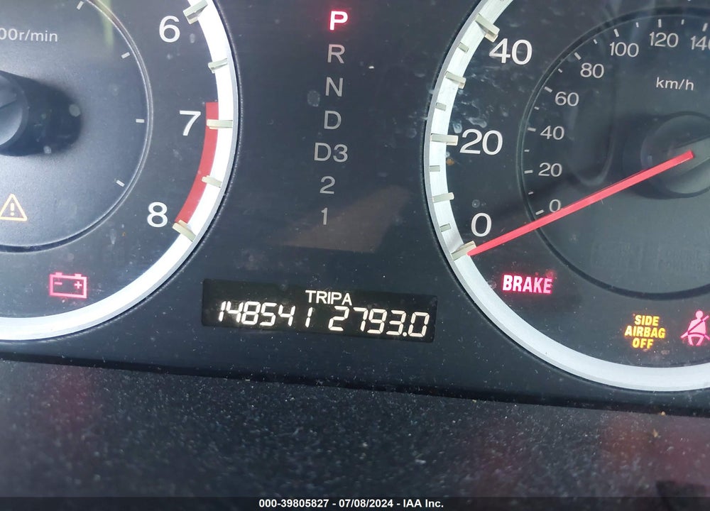 2009 HONDA ACCORD 2.4 LX VIN: 1HGCP26319A024080