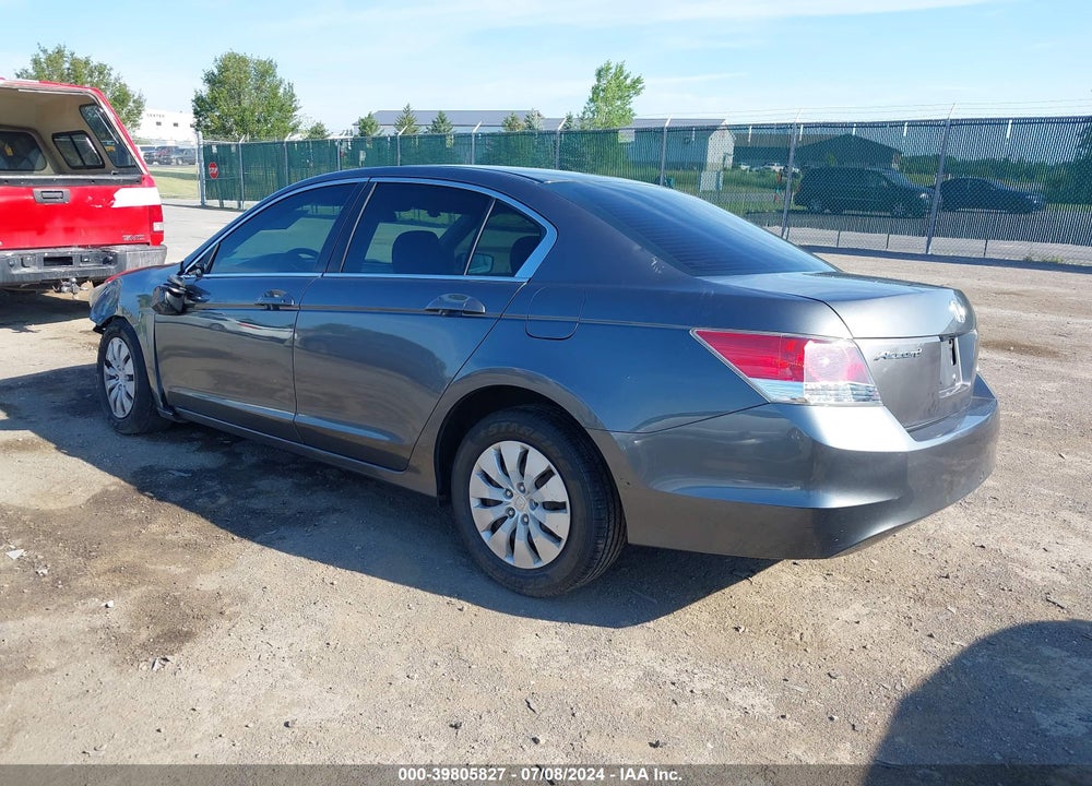 2009 HONDA ACCORD 2.4 LX VIN: 1HGCP26319A024080