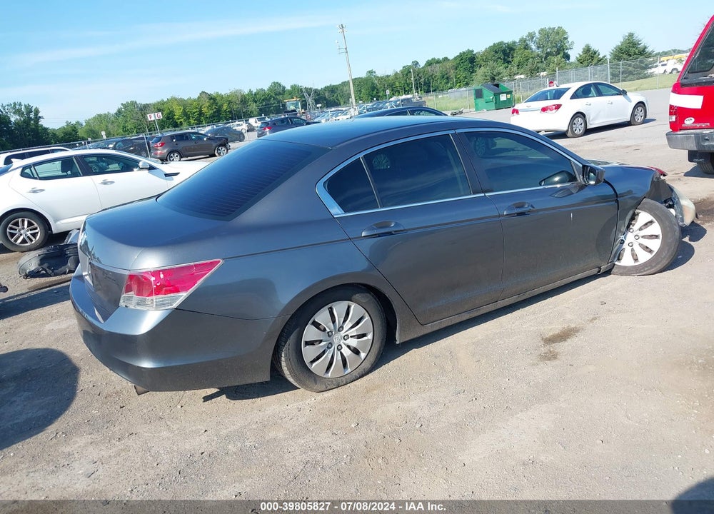 2009 HONDA ACCORD 2.4 LX VIN: 1HGCP26319A024080