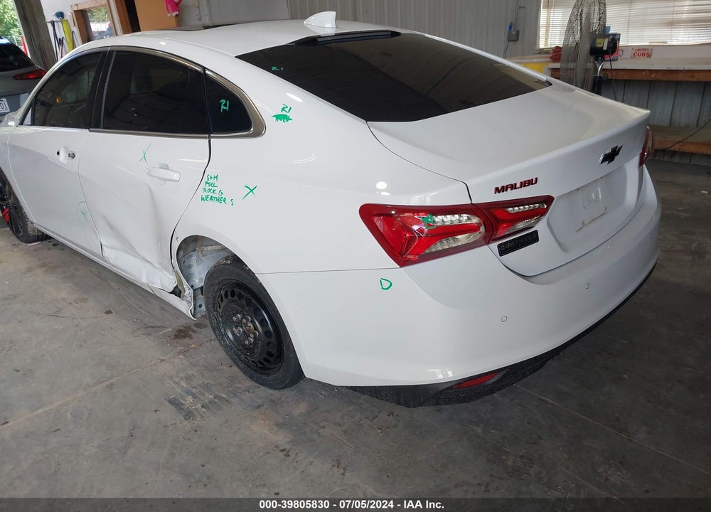 2020 CHEVROLET MALIBU FWD LT VIN: 1G1ZD5ST8LF134071