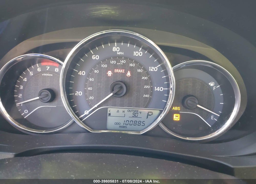 2014 TOYOTA COROLLA LE VIN: 2T1BURHE1EC199848