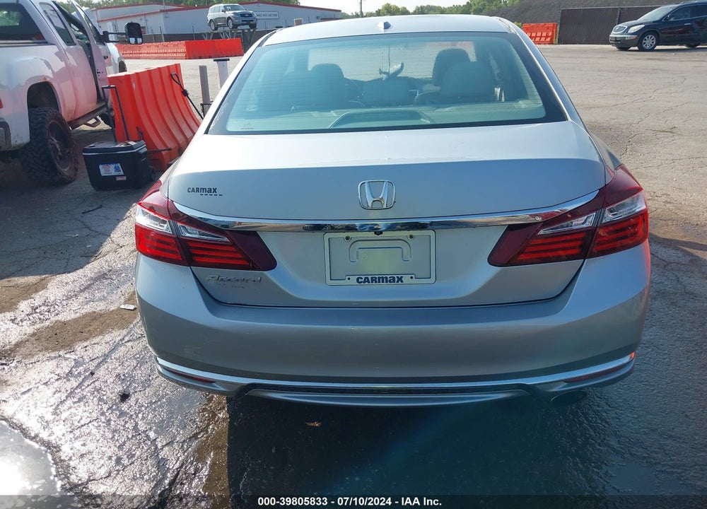 2016 HONDA ACCORD EX-L VIN: 1HGCR2F94GA017734