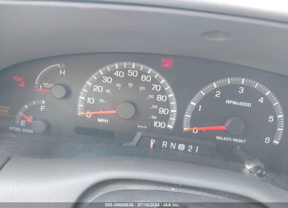 2000 FORD F-150 LARIAT/WORK SERIES/XL/XLT VIN: 1FTRX18L0YNA83290