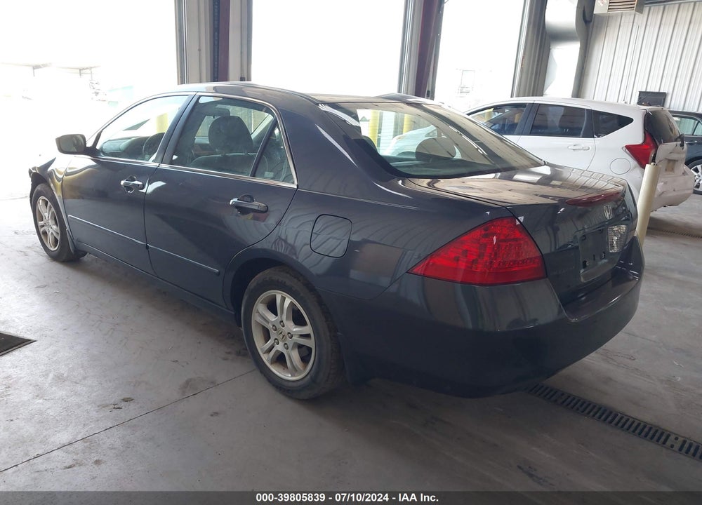 2007 HONDA ACCORD 2.4 SE VIN: 1HGCM56347A218769