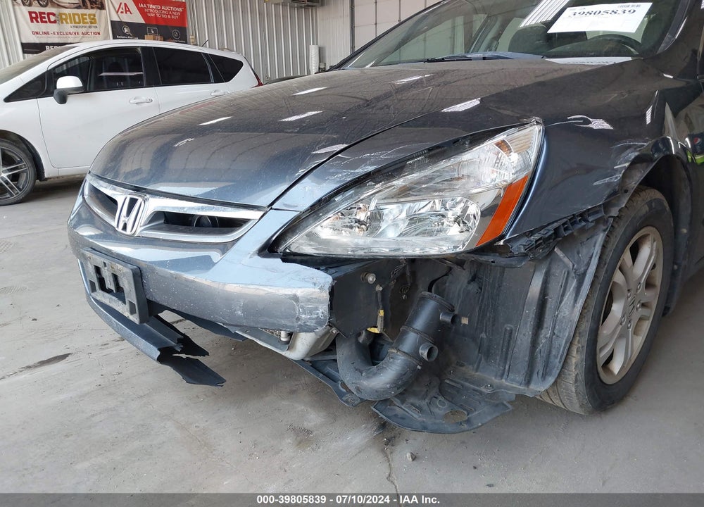 2007 HONDA ACCORD 2.4 SE VIN: 1HGCM56347A218769