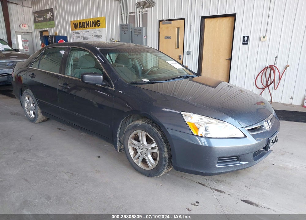 2007 HONDA ACCORD 2.4 SE VIN: 1HGCM56347A218769