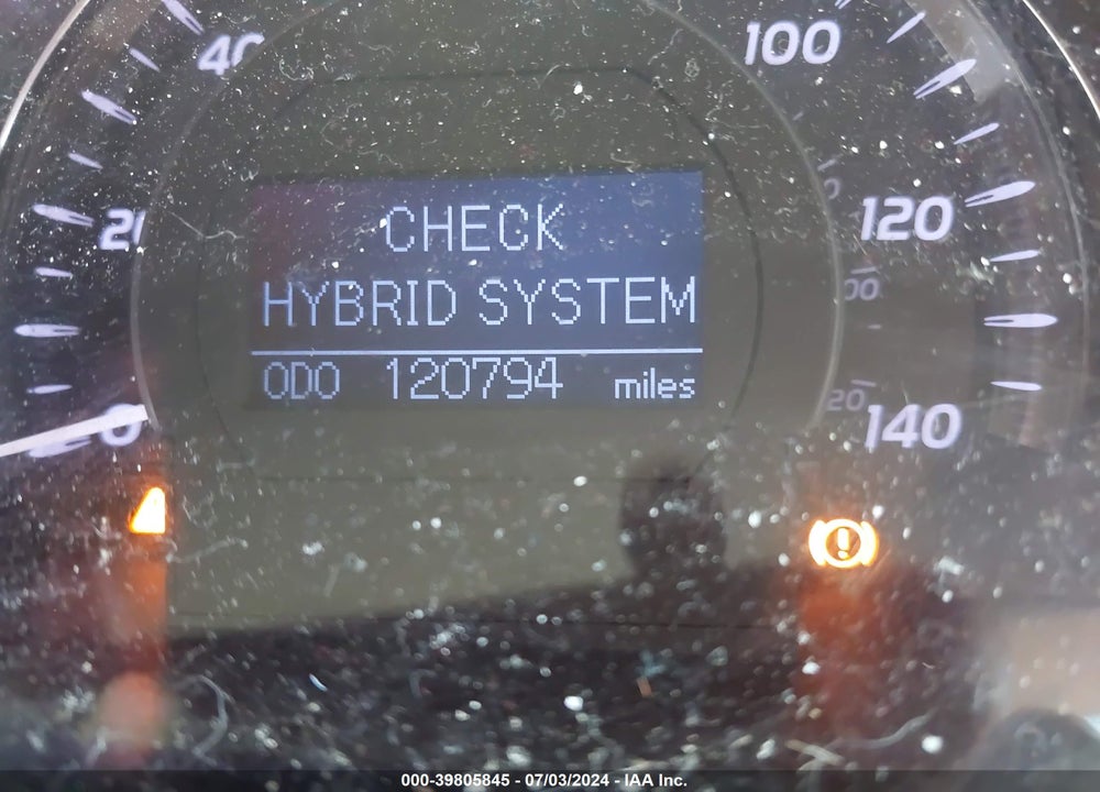 2007 TOYOTA CAMRY HYBRID VIN: JTNBB46K773035898