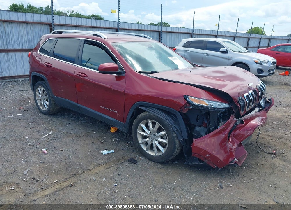 2014 JEEP CHEROKEE LIMITED VIN: 1C4PJLDB1EW279374