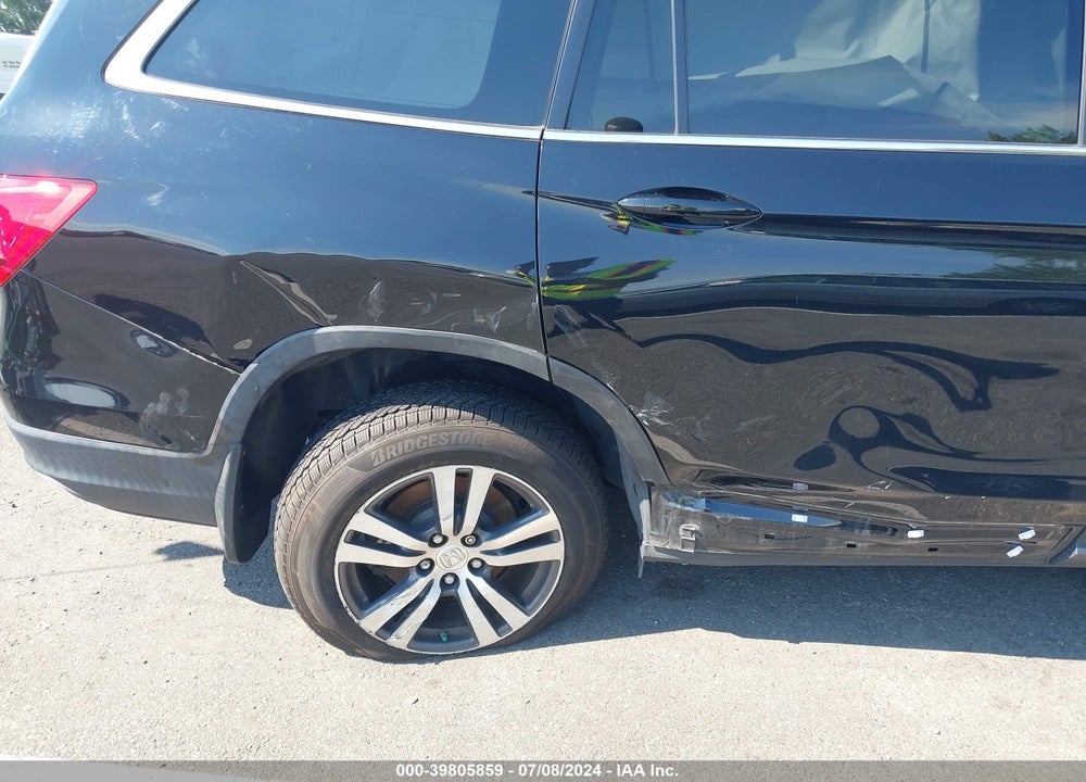 2018 HONDA PILOT EX VIN: 5FNYF6H39JB054354