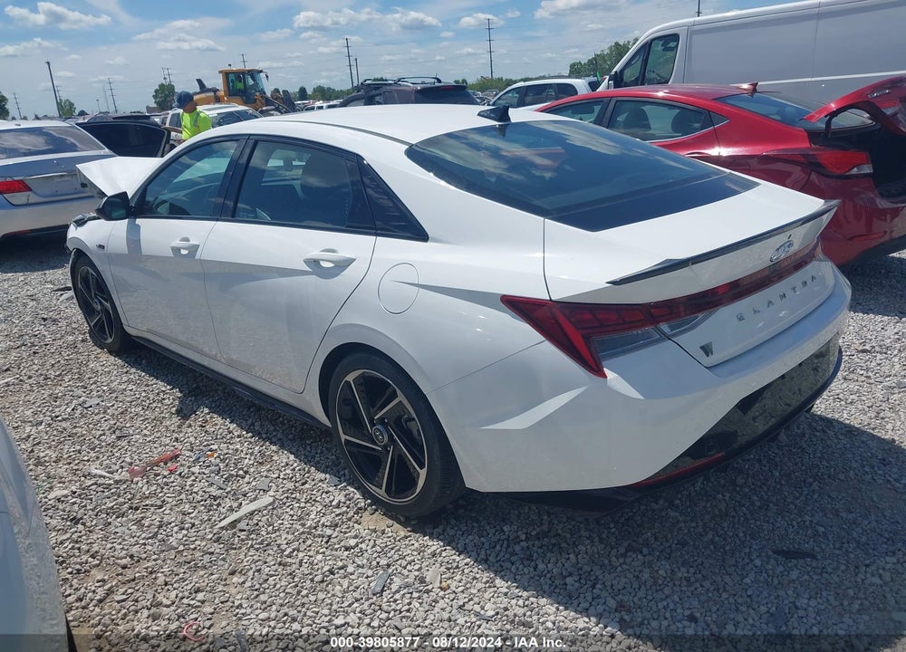 2023 HYUNDAI ELANTRA N LINE VIN: KMHLR4AF2PU532233