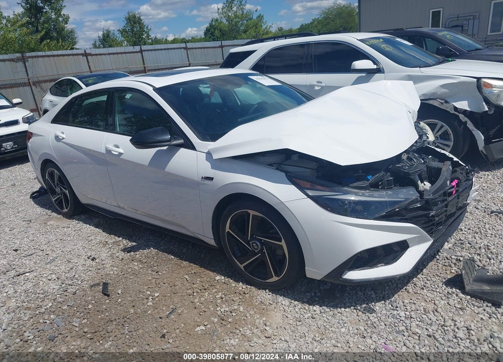 2023 HYUNDAI ELANTRA N LINE VIN: KMHLR4AF2PU532233