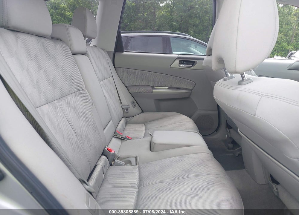 2009 SUBARU FORESTER 2.5X VIN: JF2SH636X9H710690