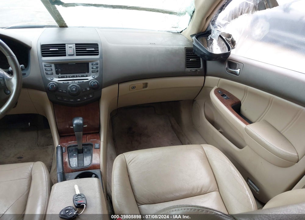 2007 HONDA ACCORD 2.4 EX VIN: 1HGCM568X7A118607