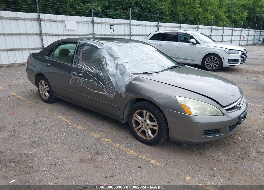 2007 HONDA ACCORD 2.4 EX VIN: 1HGCM568X7A118607