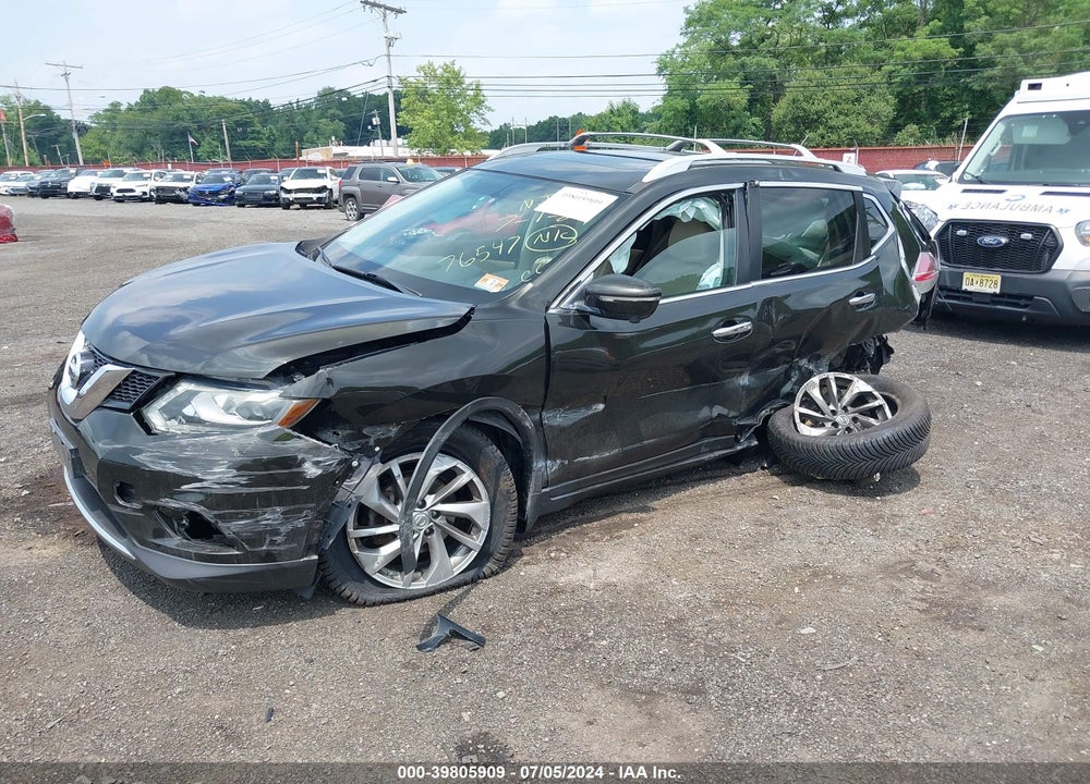 2014 NISSAN ROGUE SL VIN: 5N1AT2MV2EC776547
