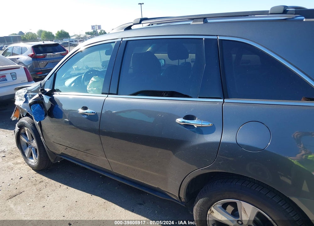 2012 ACURA MDX TECHNOLOGY PACKAGE VIN: 2HNYD2H36CH507867