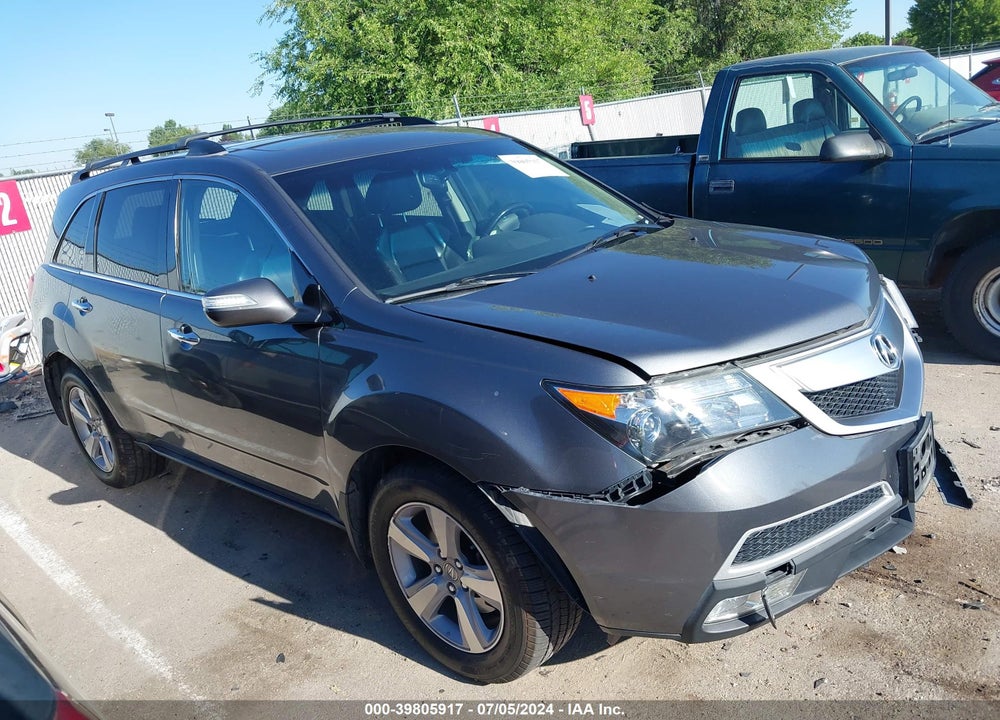 2012 ACURA MDX TECHNOLOGY PACKAGE VIN: 2HNYD2H36CH507867